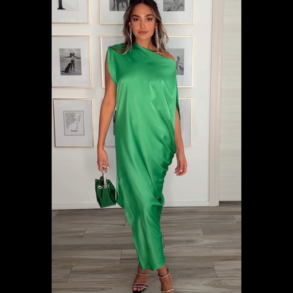 Just bee Queen Mariah Dress - Emerald Size M